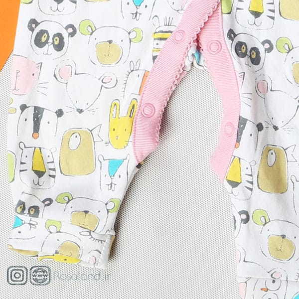 سرهمی دخترانه طرح حیوانات (Animals)