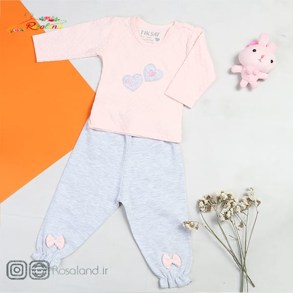 ست دخترانه طرح قلب