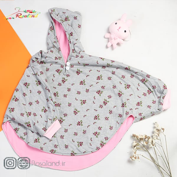 شنل دخترانه طرح انگور