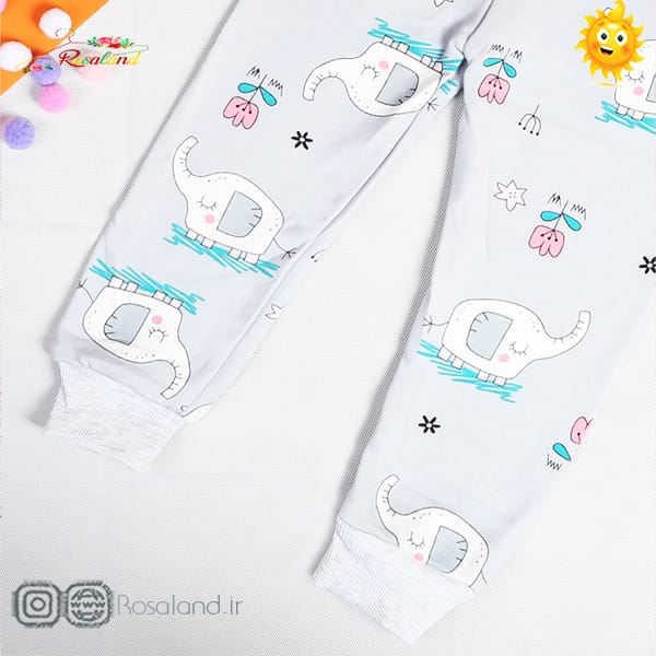 1401 - 08 - 16 -1-3 ست دخترانه طرح فیل