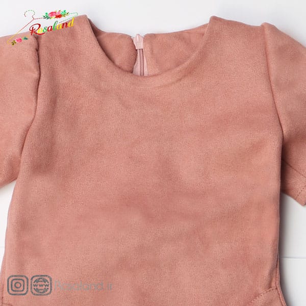 جزئیات سارافون دخترانه طرح پاپیون