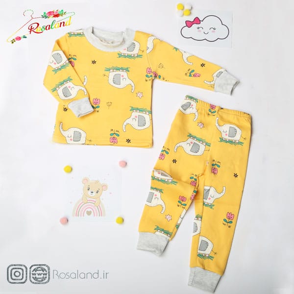 ست دخترانه طرح فیل