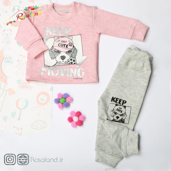 ست دخترانه طرح کیوت