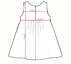 پیراهن دخترانه