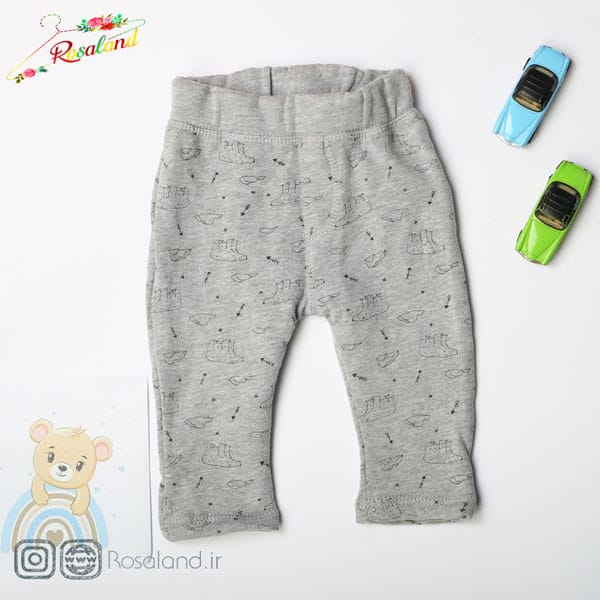 شلوار پسرانه توگرم طوسی