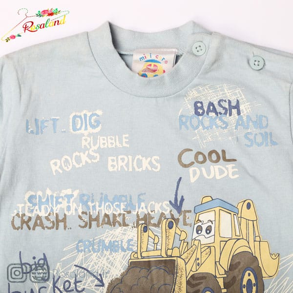 بلوز پسرانه طرح تراکتور بلوز پسرانه طرح تراکتور