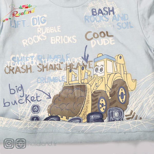 بلوز پسرانه طرح تراکتور بلوز پسرانه طرح تراکتور