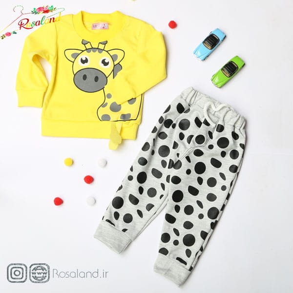 ست پسرانه طرح زرافه ست پسرانه طرح زرافه