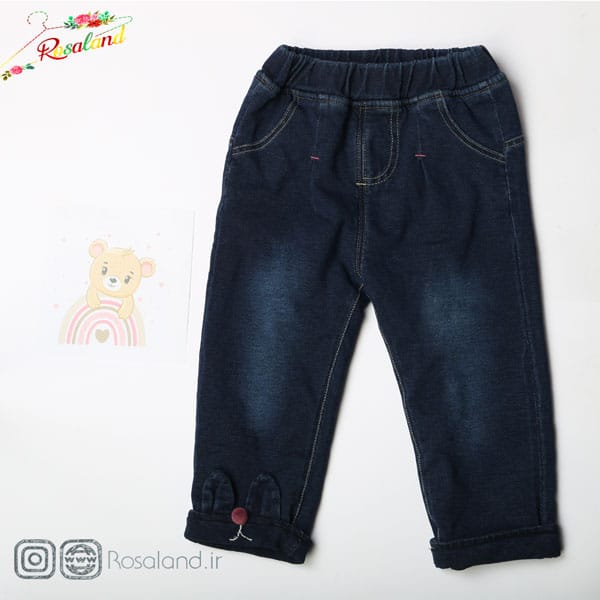 شلوار لی طرح خرگوش