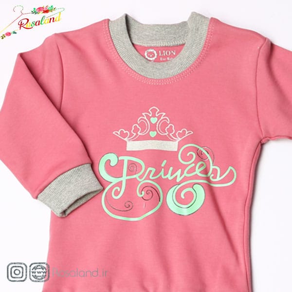 بلوز ست ست دخترانه طرح پرنسس