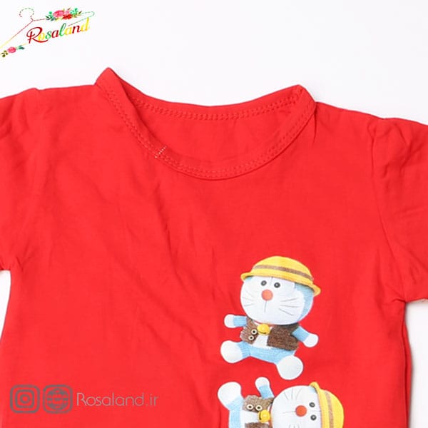 2-2 تیشرت پسرانه طرح گربه