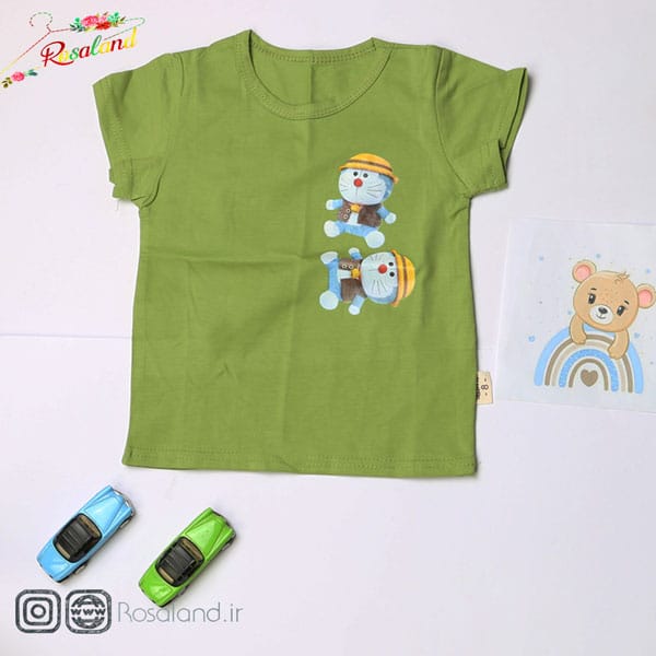 2-5 تیشرت پسرانه طرح گربه