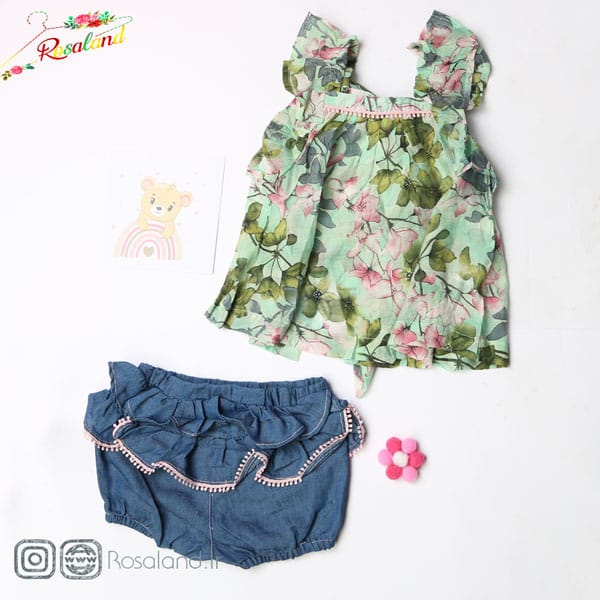 دو تکه نوزادی دخترانه