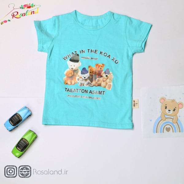 3-2 تیشرت پسرانه طرح خرس