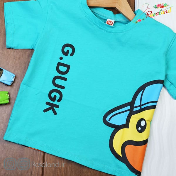 1402---4---22--2-3 تیشرت پسرانه وارداتی طرح DUGK