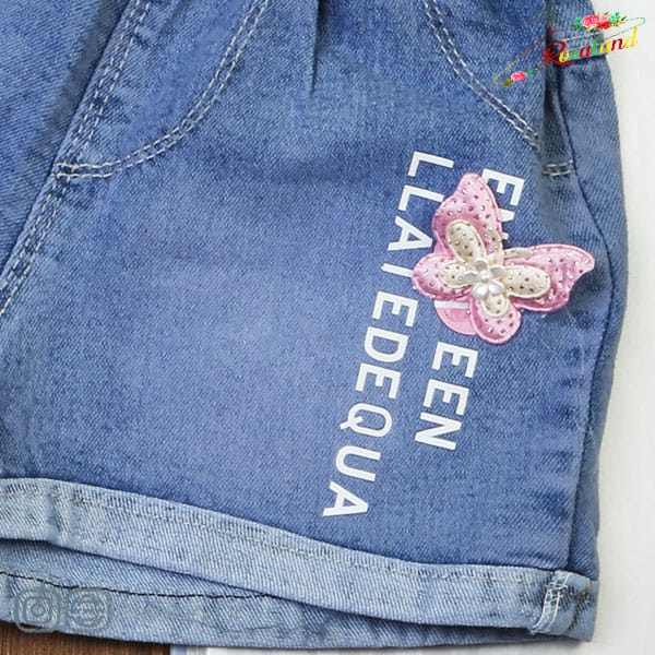 1402---4---22--3-2 شورتک وارداتی دخترانه پروانه