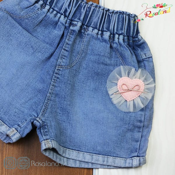 1402---4---26--3-2 شورتک لی وارداتی دخترانه قلب