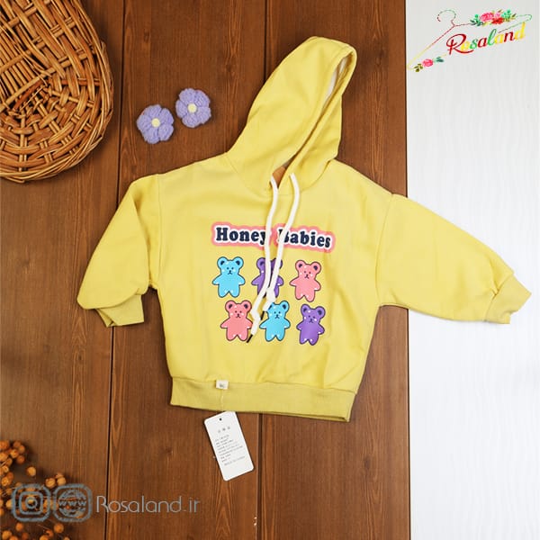 1402 - 8 - 30 -1-3 هودی دورس دخترانه طرح خرس ها