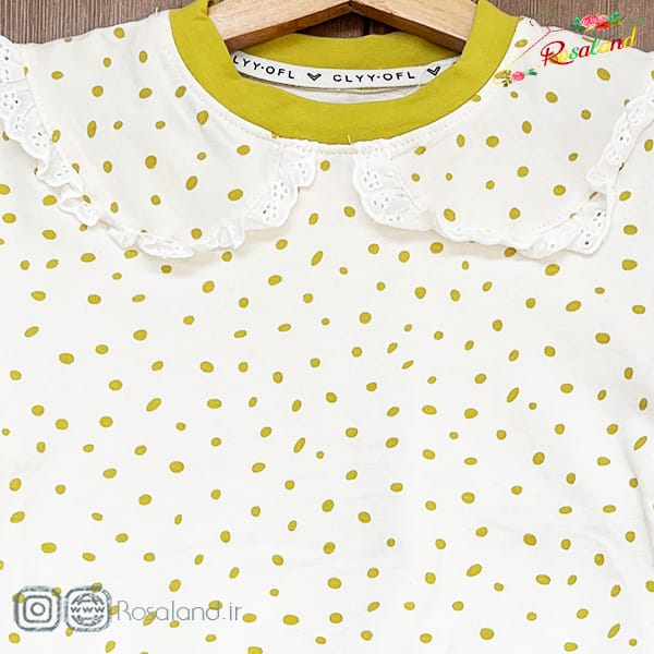 1402 - 9 - 8 -2-2 بلوز دخترانه دورس طرح توپ توپی