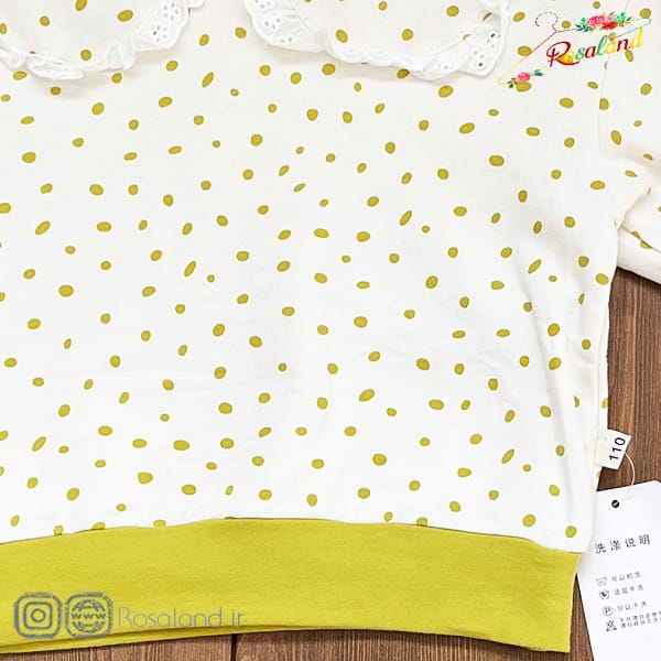 1402 - 9 - 8 -2-3 بلوز دخترانه وارداتی طرح توپ توپی