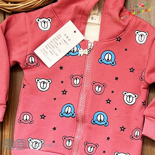 1402 - 9 - 10 -2-2 سوییشرت وارداتی دخترانه طرح خرسی