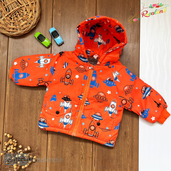 کاپشن پسرانه طرح فضاپیما