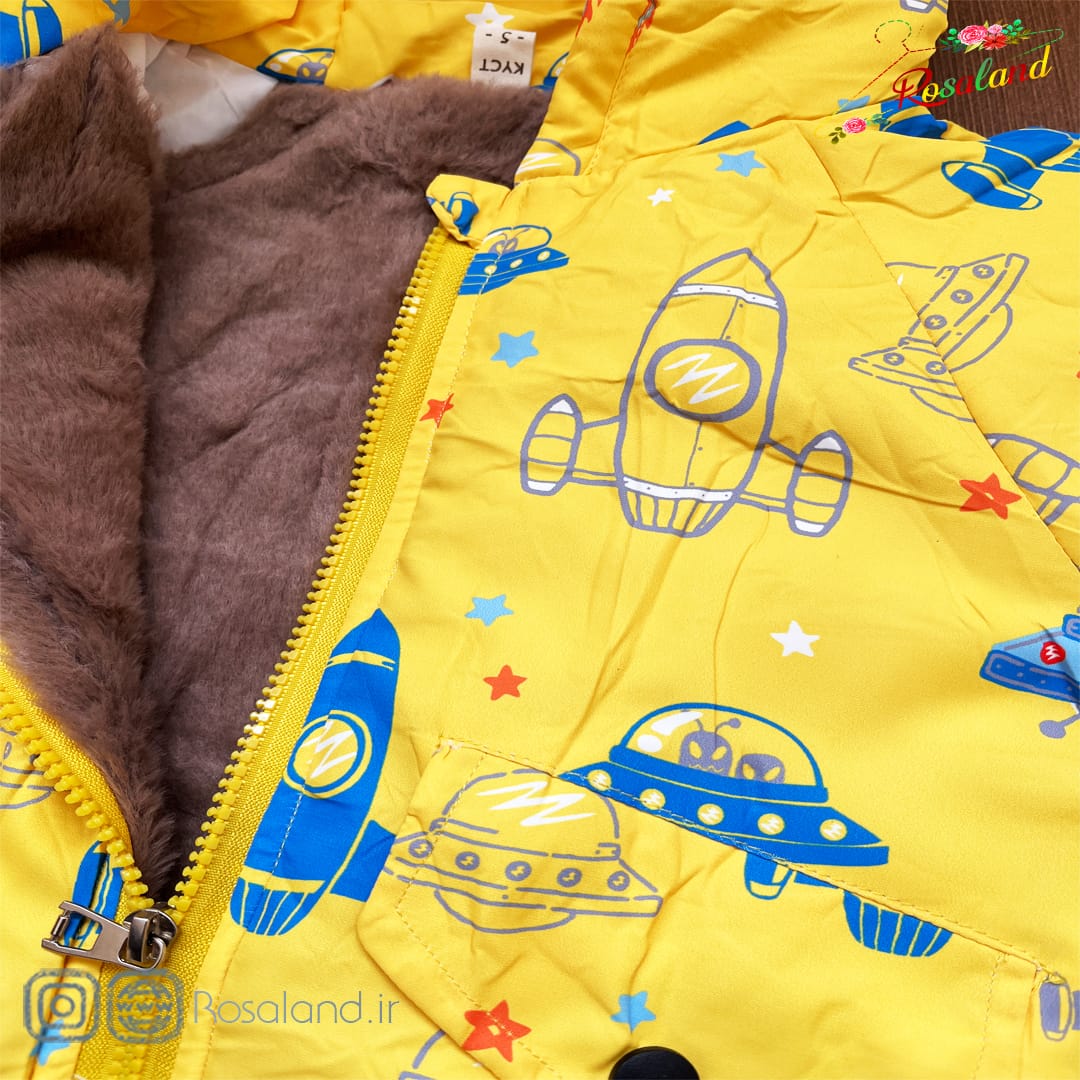 1402 - 9 - 13 -2- 3 کاپشن پسرانه تو گرم طرح فضاپیما