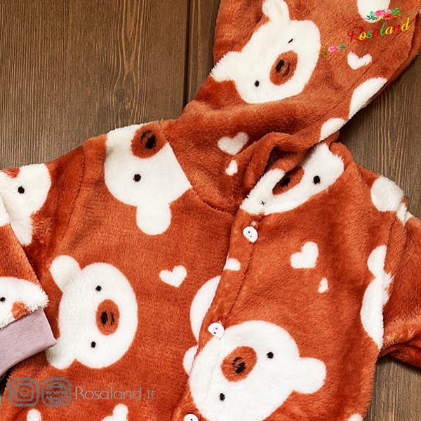 سرهمی وارداتی پسرانه طرح خرسی