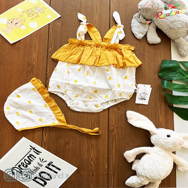 بادی تاپ وارداتی نوزادی دخترانه