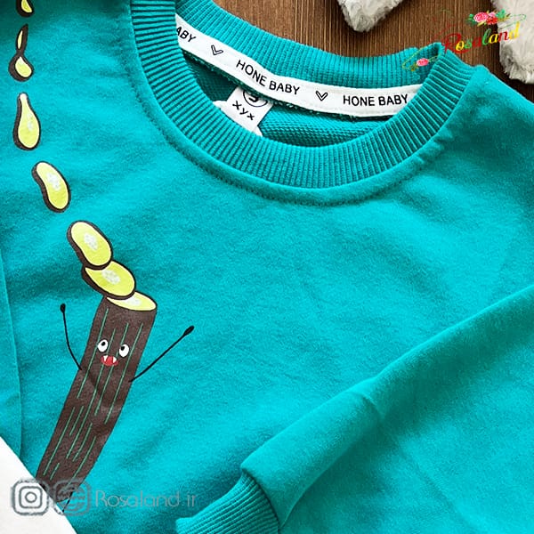 1402 - 11 - 18 -2- 2 بلوز نوزادی پسرانه طرح کیوکامبر