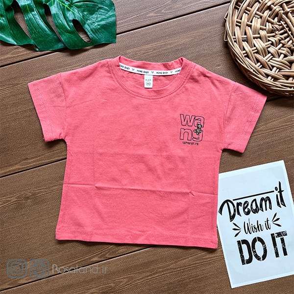 1403 - 1 - 25 -1- 1 تیشرت پسرانه و نوزادی طرح وانگ