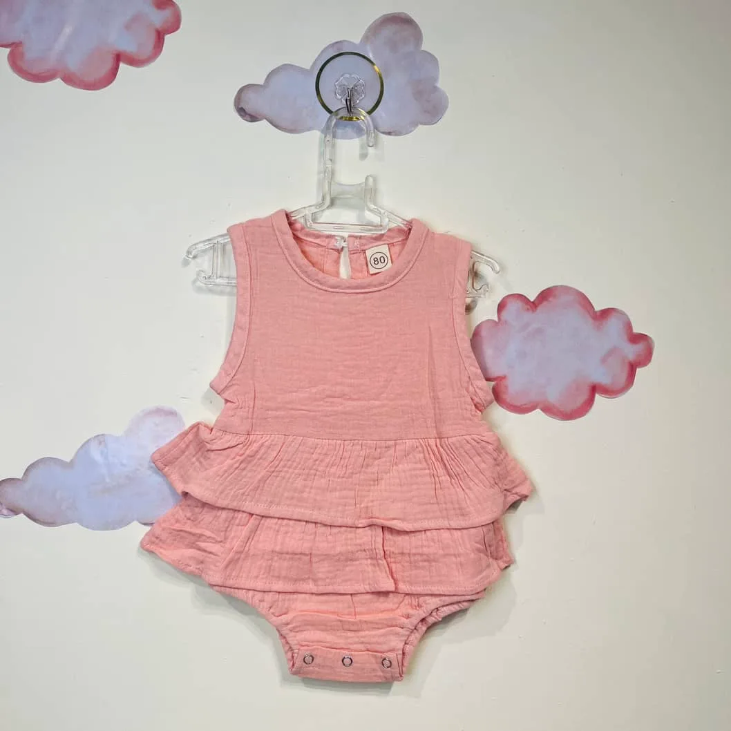 Baby Romper New Born Girl بادی نوزادی دخترانه مجلسی