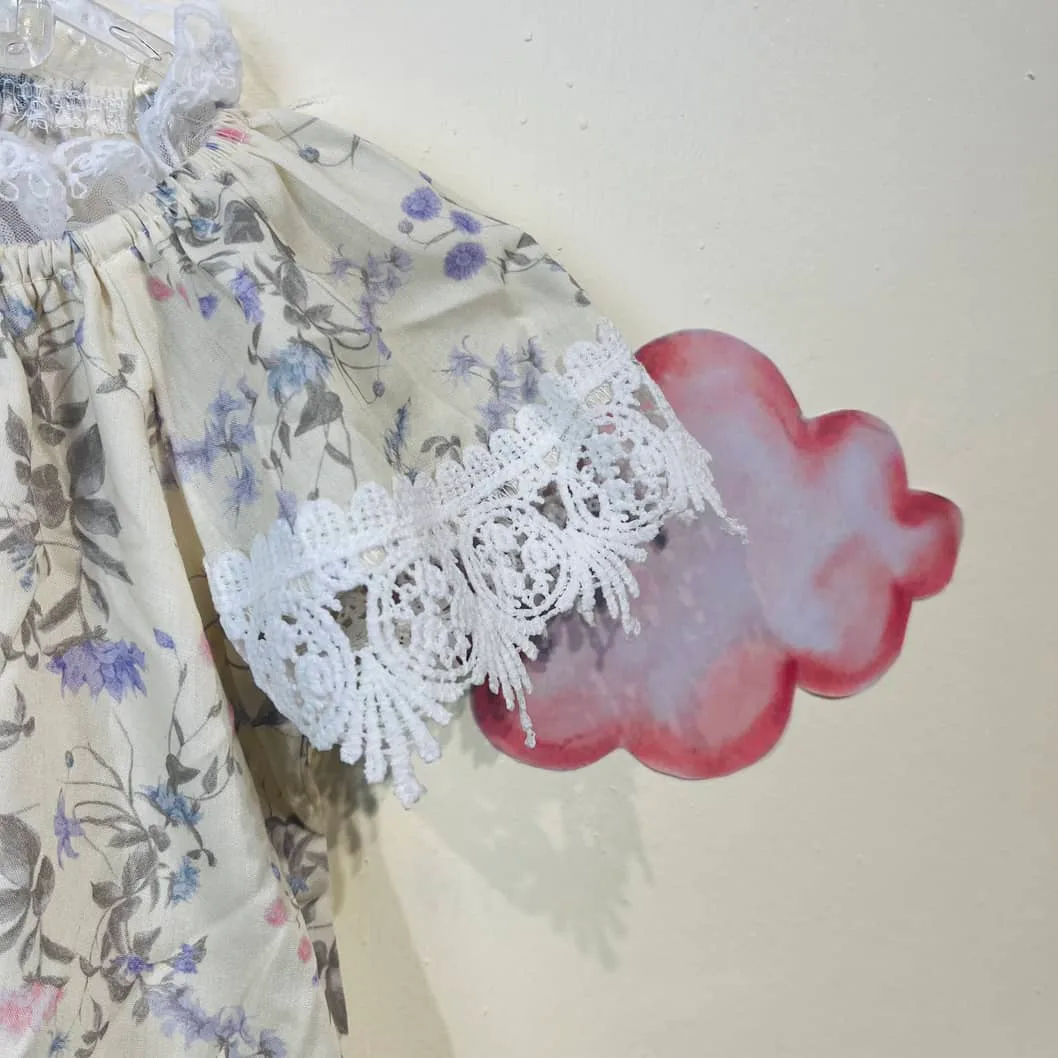 Baby Romper New Born Girls بادی دخترانه طرح برگ