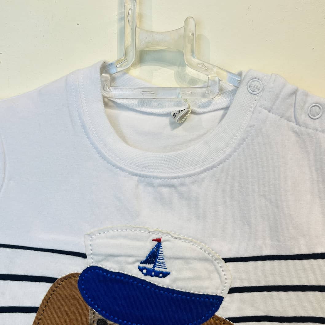 Baby Romper New Born boy رامپر طرح سگ