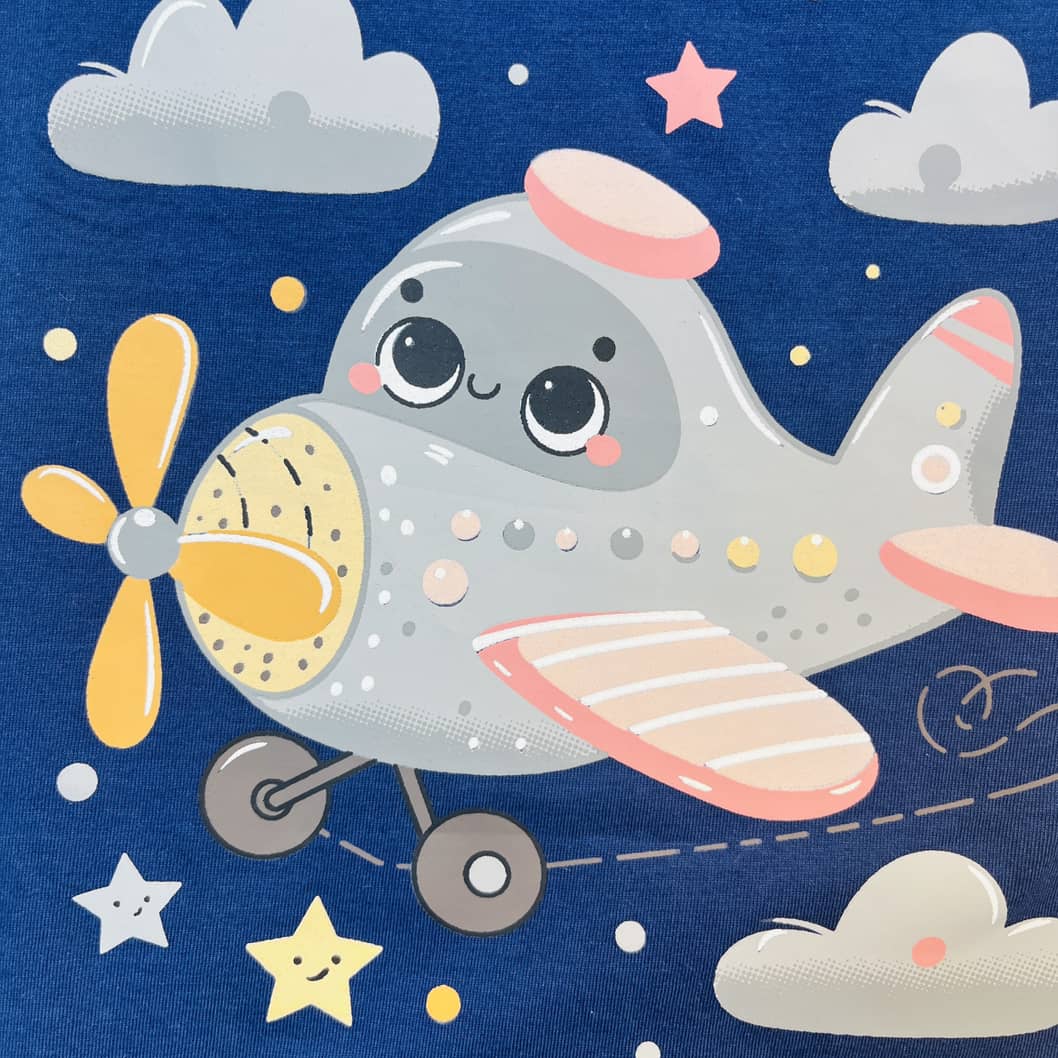 Baby Romper New Born boy (airplane) رامپر نوزادی پسرانه