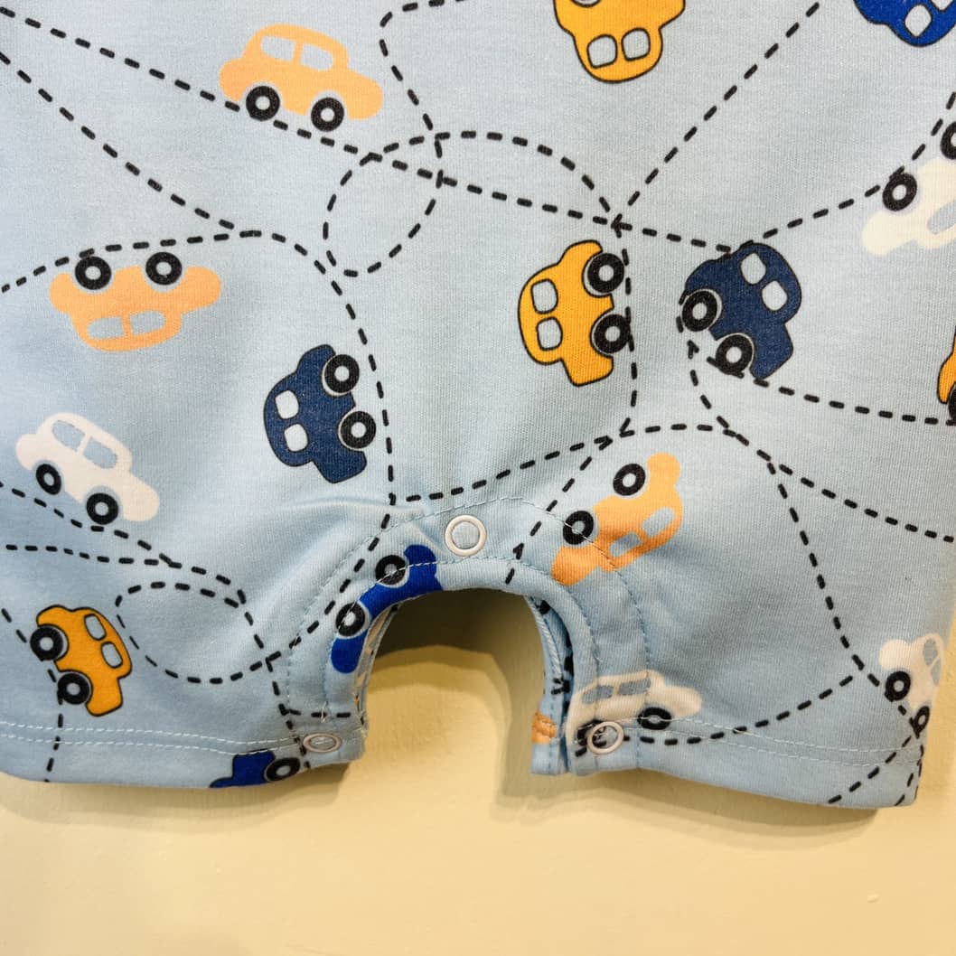 Baby Romper New Born boy (car) رامپر نوزادی پسرانه