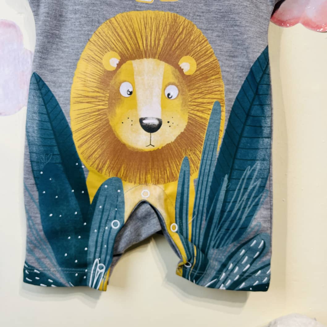 Baby Romper New Born boy (lion) رامپر نوزادی پسرانه
