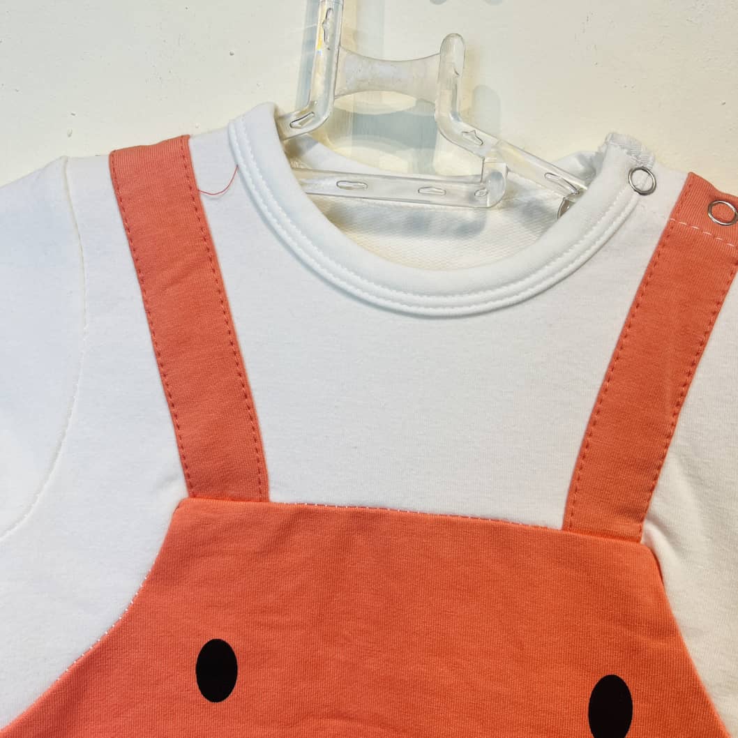 Baby Romper New Born girl سرهمی دخترانه طرح گربه