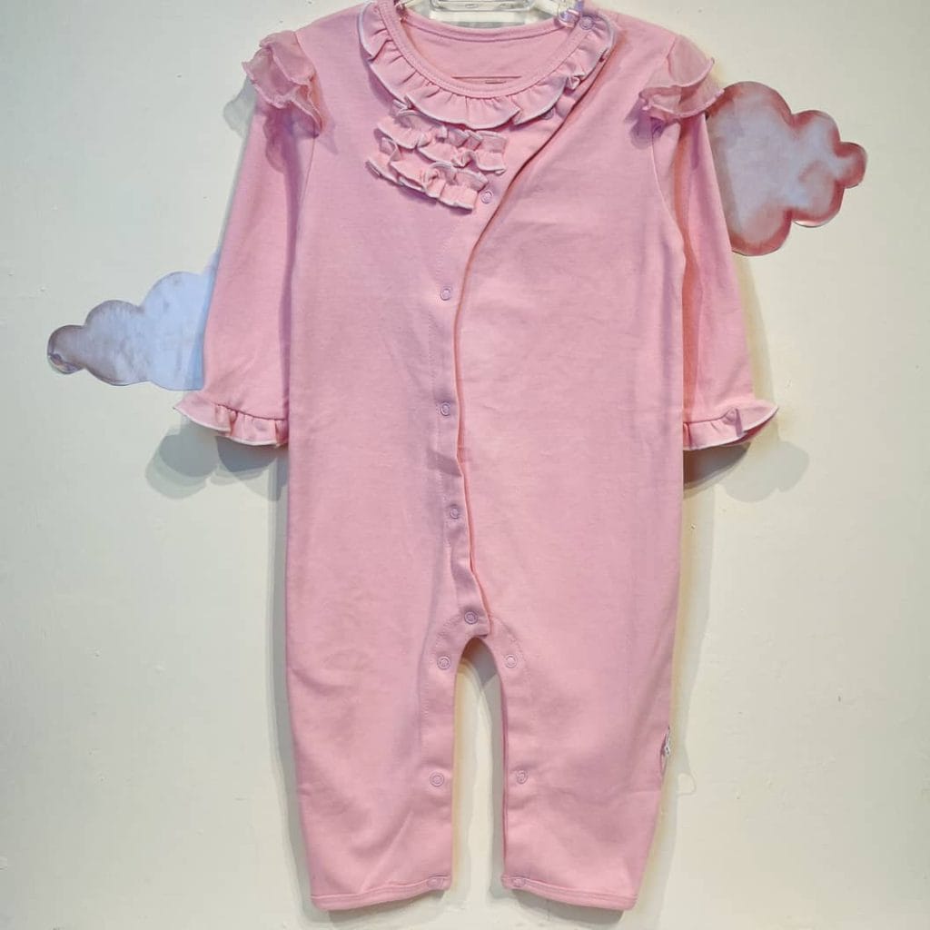 سرهمی دخترانه فانتزی طرح گل(9تا18ماه)