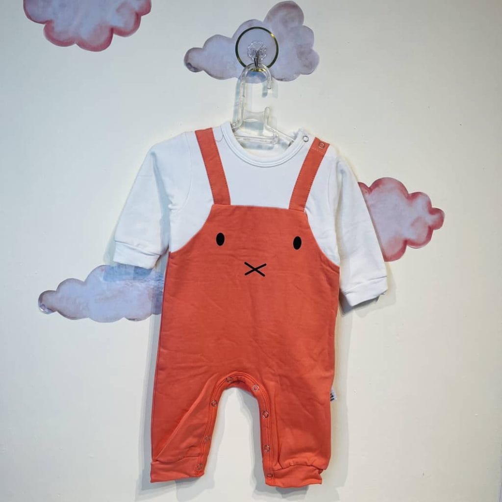 سرهمی نوزادی دخترانه طرح گربه