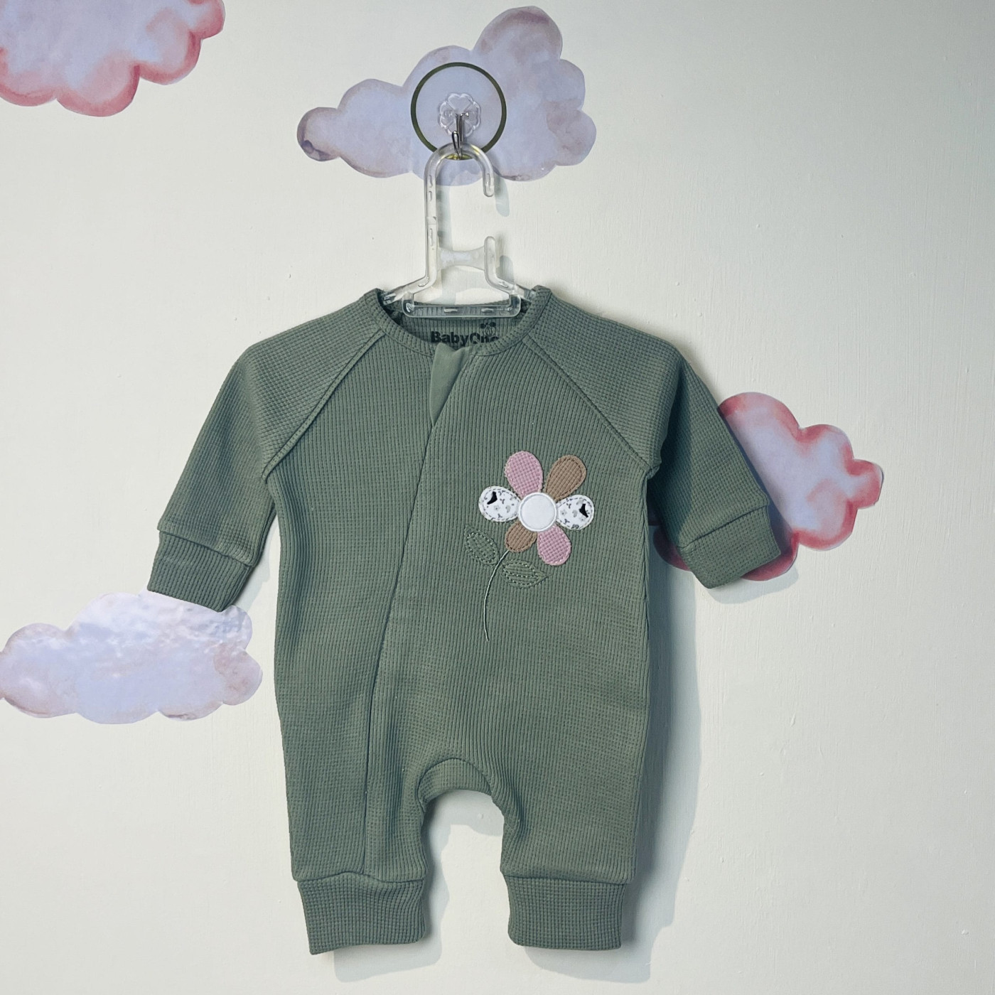 سرهمی نوزادی دخترانه طرح گل