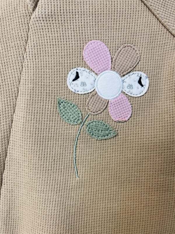 سرهمی نوزادی دخترانه طرح گل