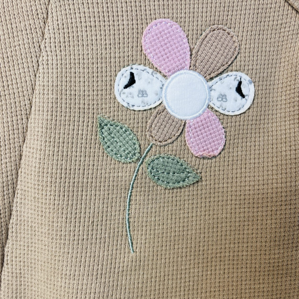 سرهمی نوزادی دخترانه طرح گل