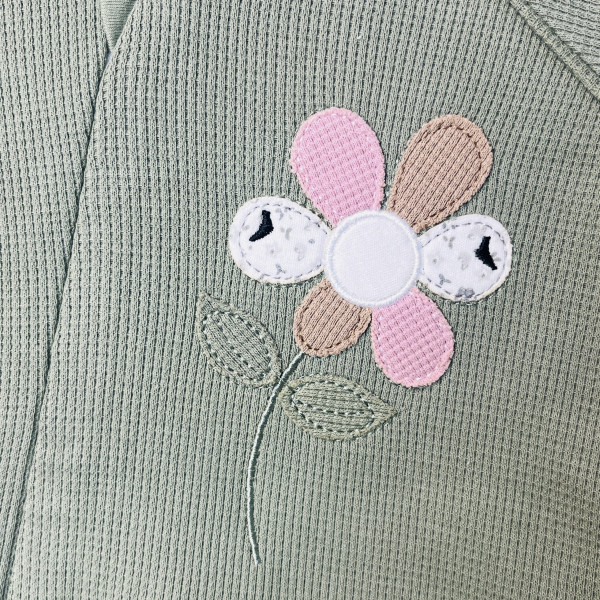 سرهمی نوزادی دخترانه طرح گل