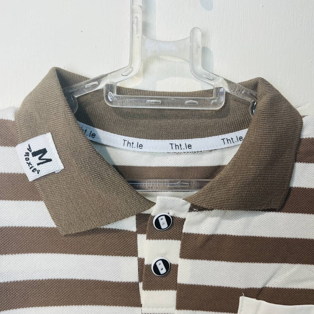 Blouse Pants Set Newborn boys تیشرت پسرانه راه راه طرح سگ