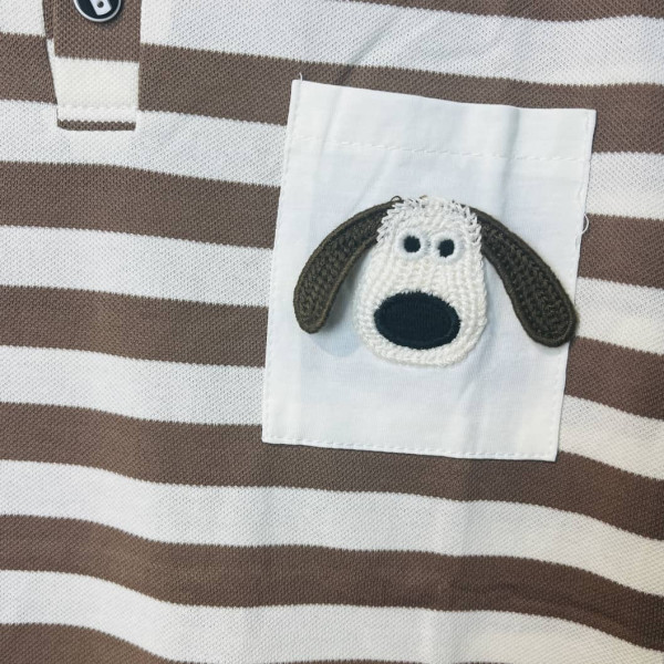 تیشرت پسرانه طرح سگ