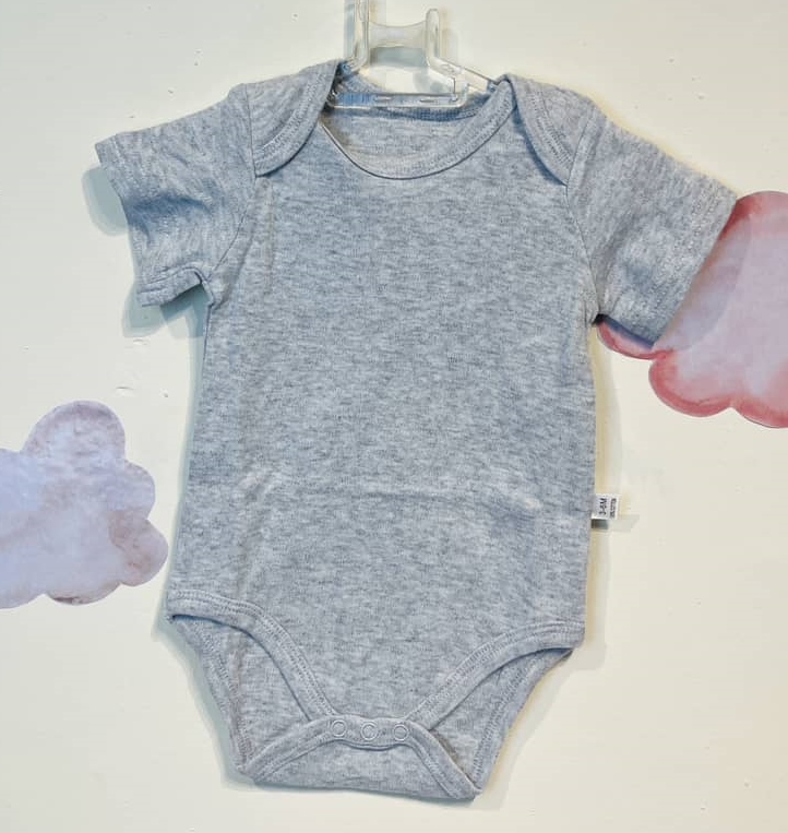 Body baby boys clothes بادی نوزادی پسرانه طوسی رنگ