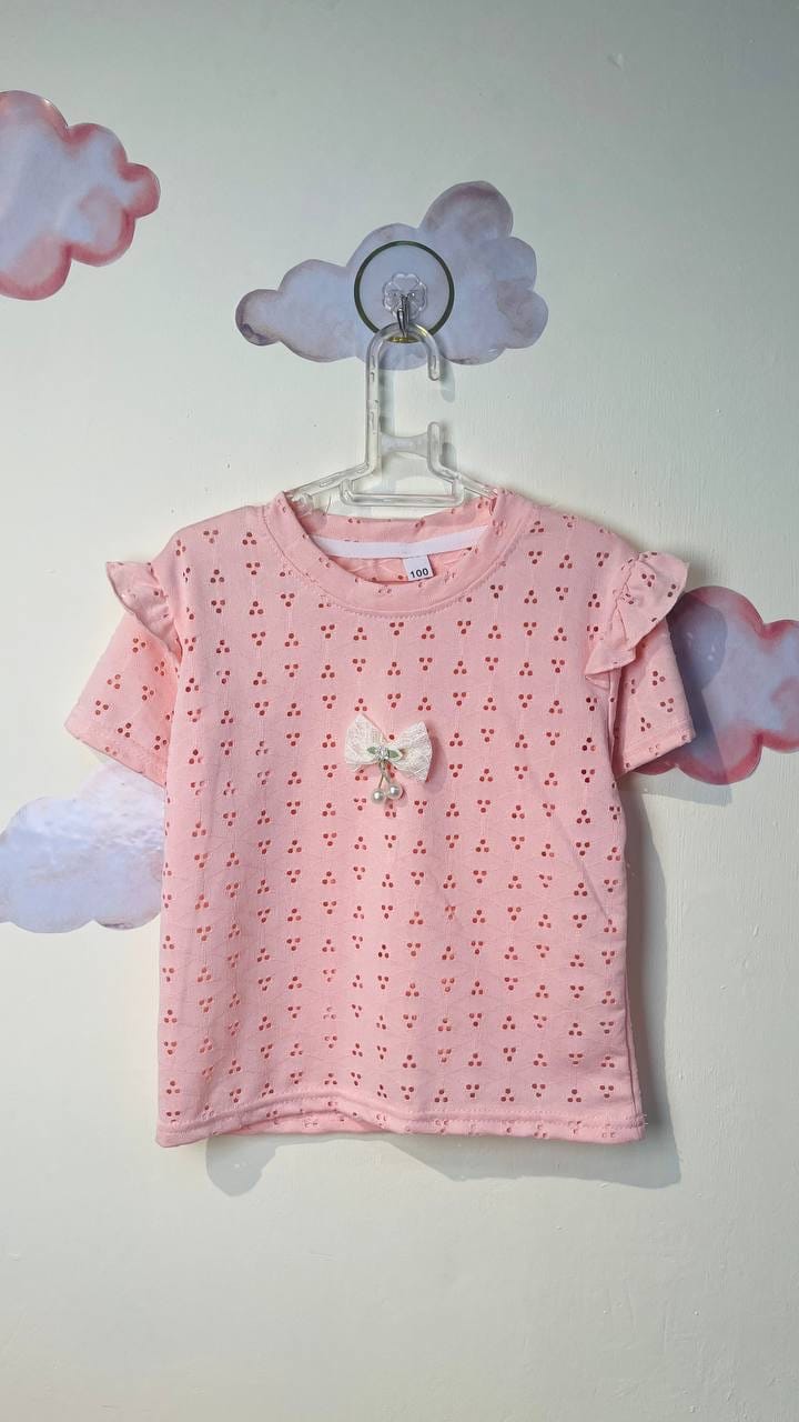 Newborn girl(triangle) تیشرت مجلسی دخترانه طرح مثلث