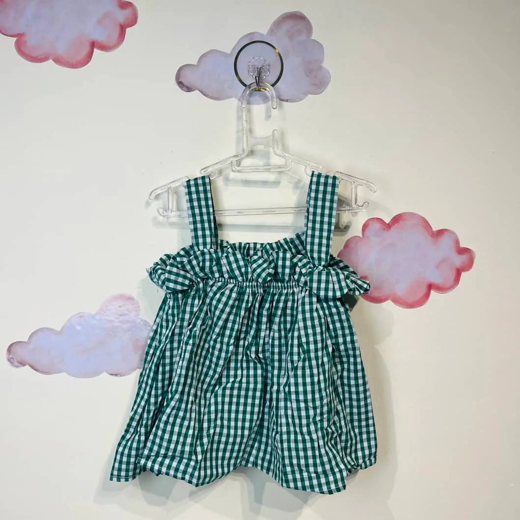(Square )baby sarong baby girls سارافون دخترانه طرح چهارخونه