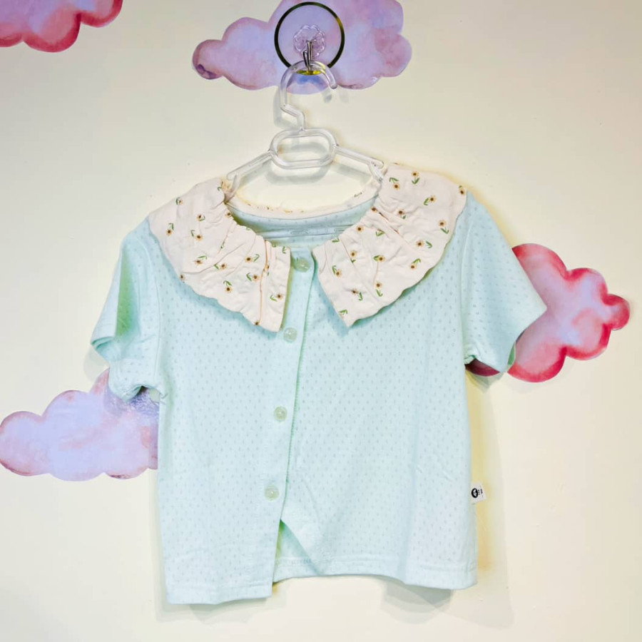 تیشرت دخترانه طرح گل